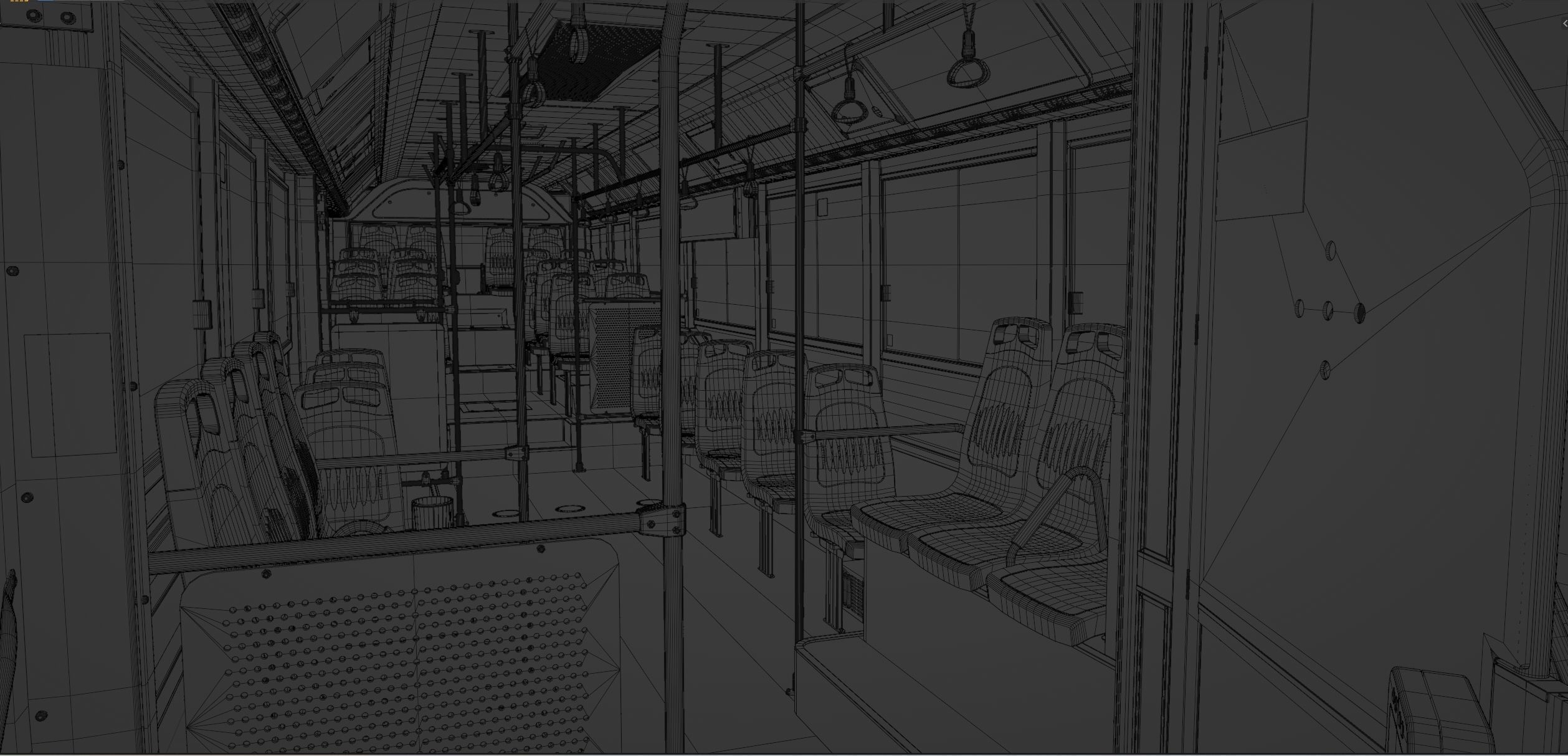 YUTONG ZK6125HNG2 bus 3D model_44