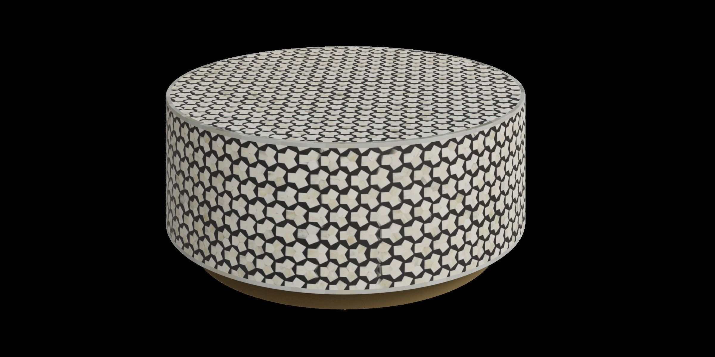 Bohemian Tables Collection 1 Low-poly 3D model_5