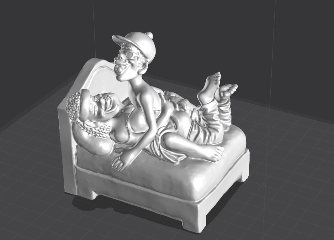 Sexy rasta 3D print model_4