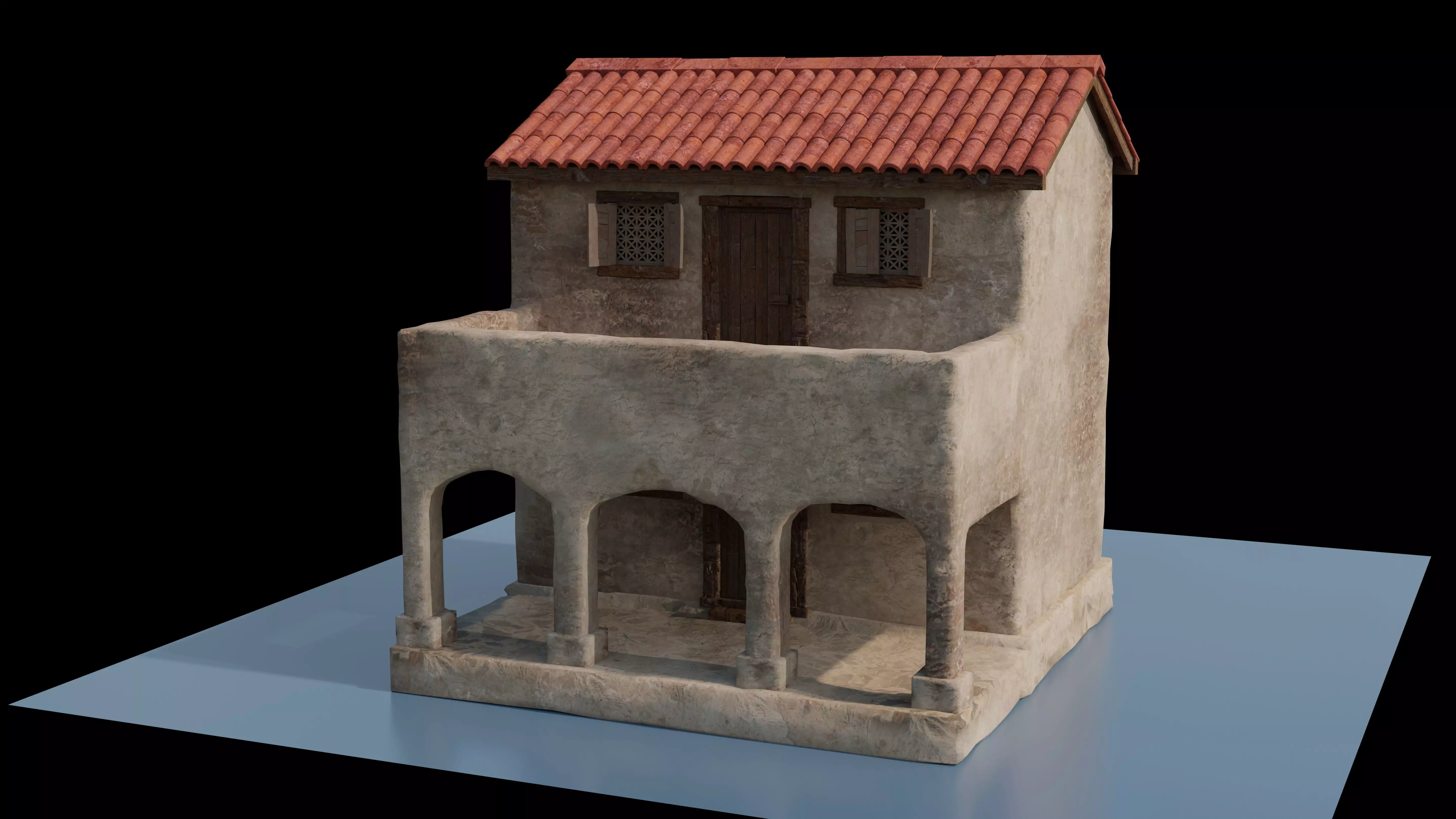 Desert House 3D model