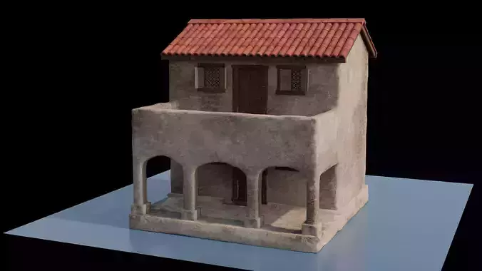 Desert House 3D model