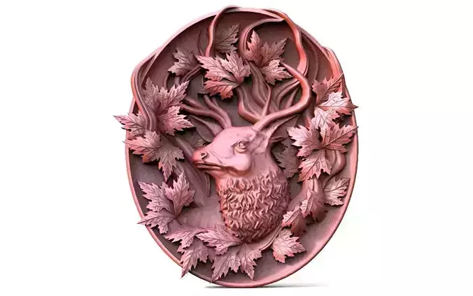 Deer CNC 3D print model