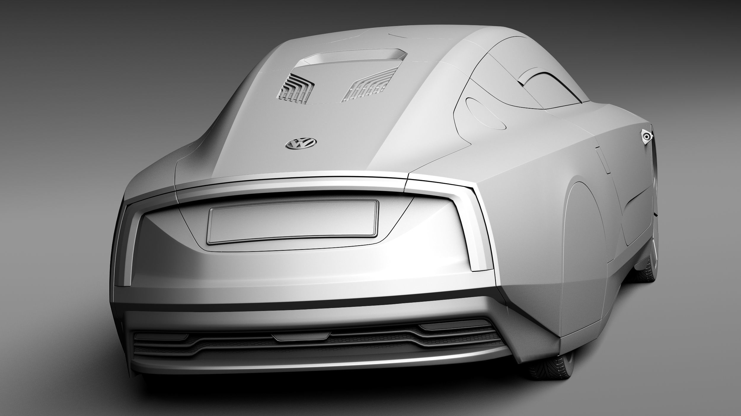 Volkswagen XL1 2014 3D model_13