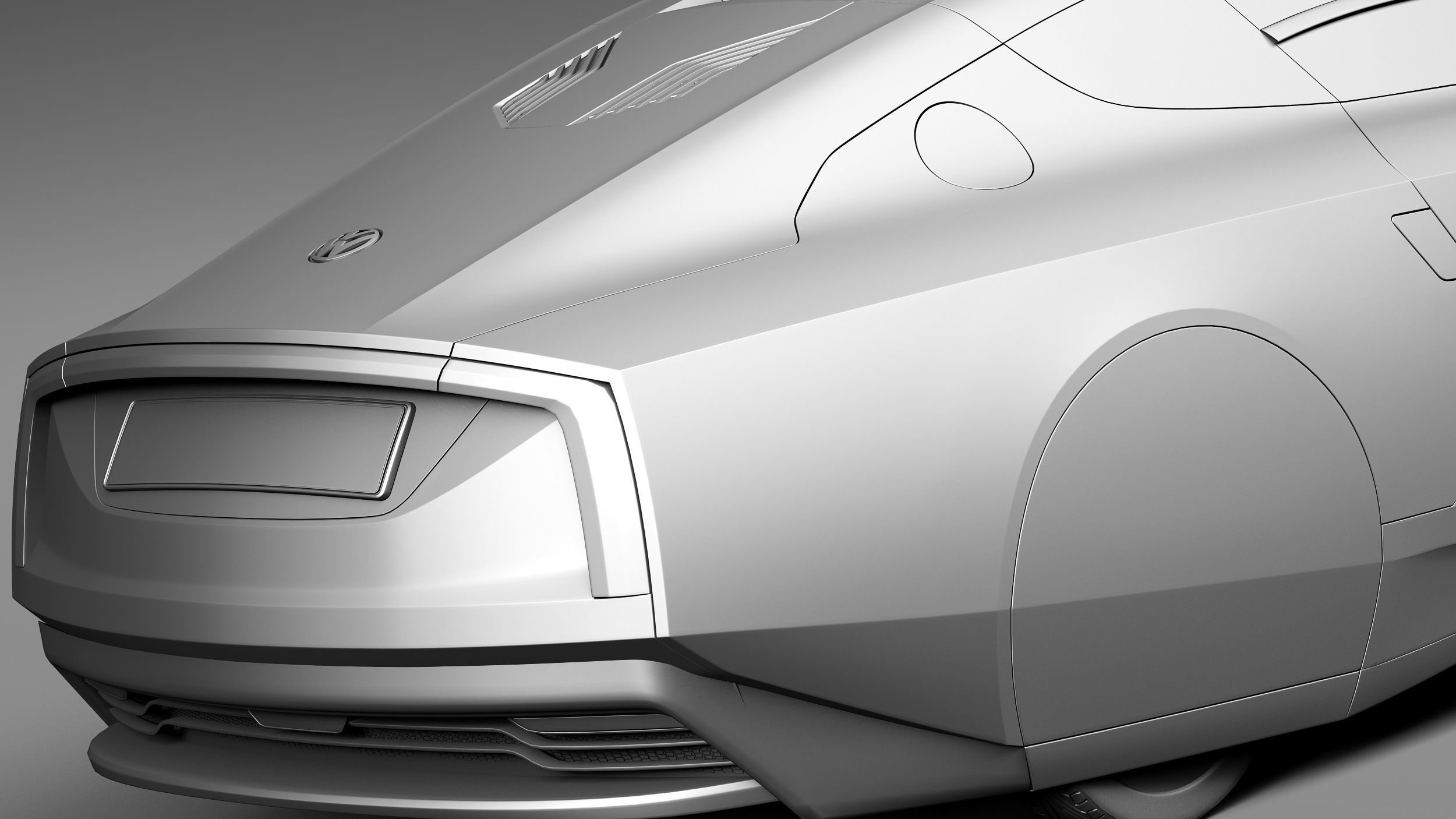 Volkswagen XL1 2014 3D model_11