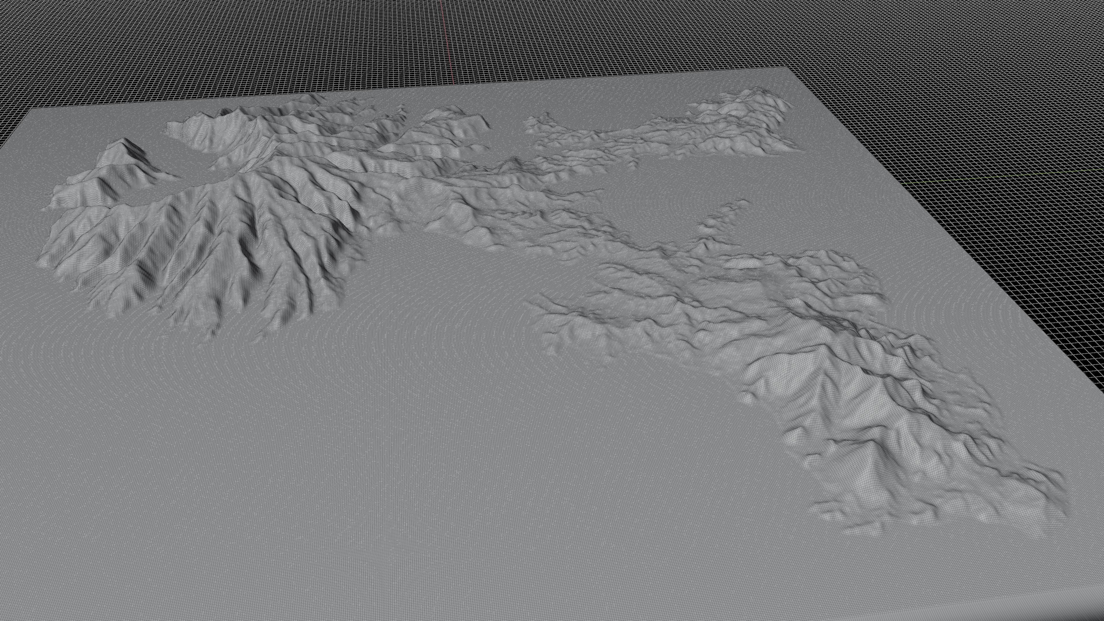 Rinca Island full 3d terrain 3D model_2