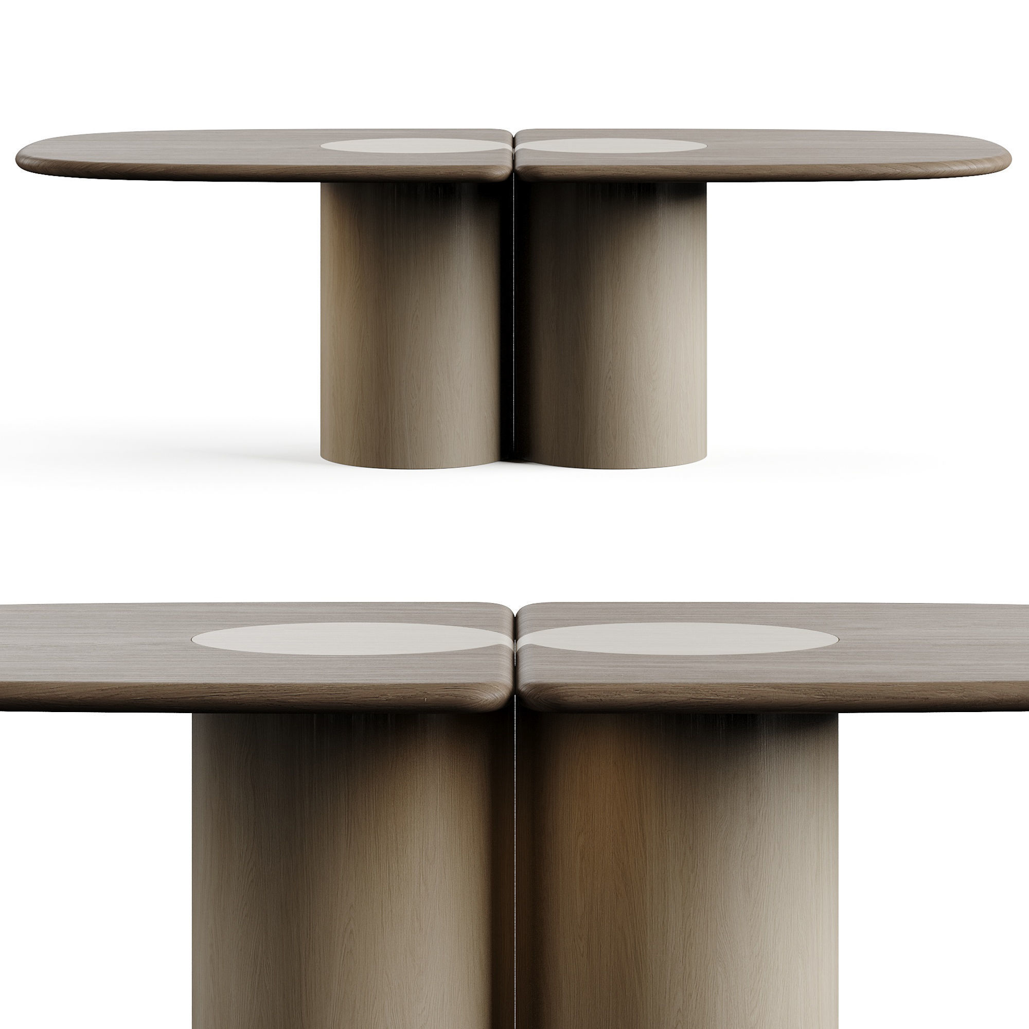 Carpanese Home Ladybug Table Rising Collection Low-poly 3D model_6