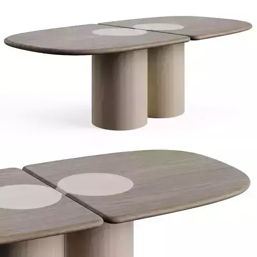 Carpanese Home Ladybug Table Rising Collection Low-poly 3D model