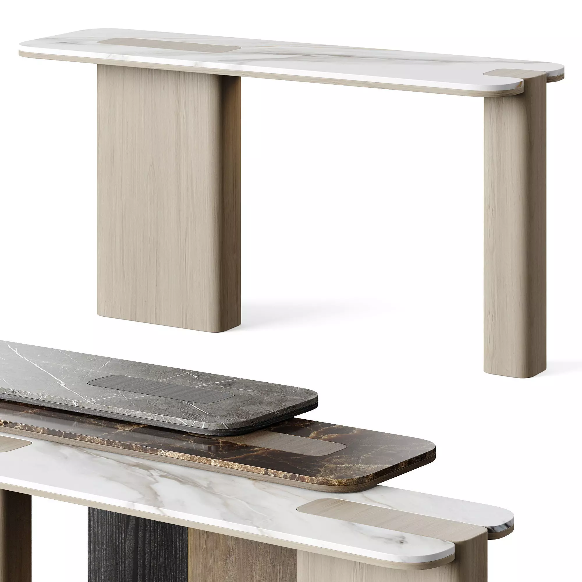 LuxLucia Casa ROSIE Console Table 3D model