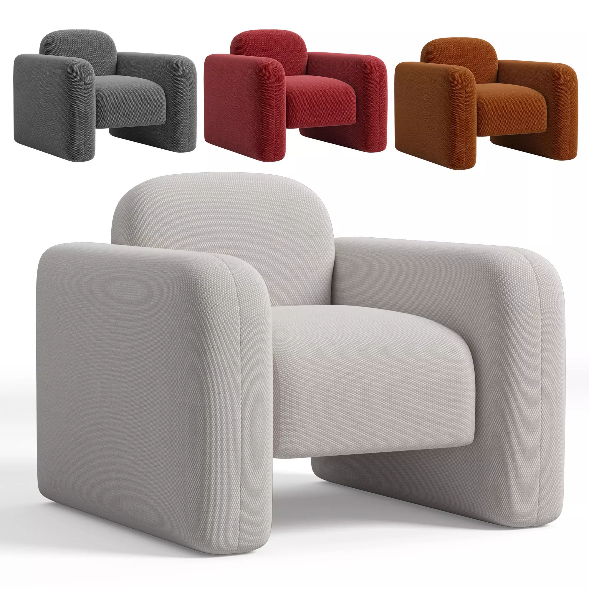 SONOMA ARMCHAIR by VERSEN 3D model