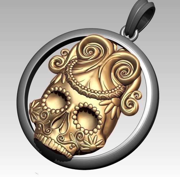 Skeleton Zodiac Aquarius 3D print model_3