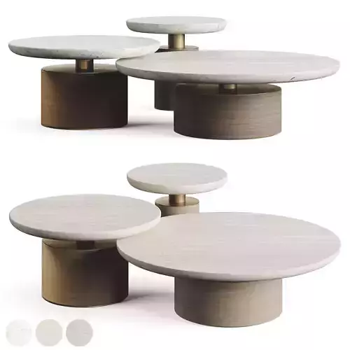 ROSIE COFFEE TABLE BY LUXLUCIA CASA Low-poly 3D model