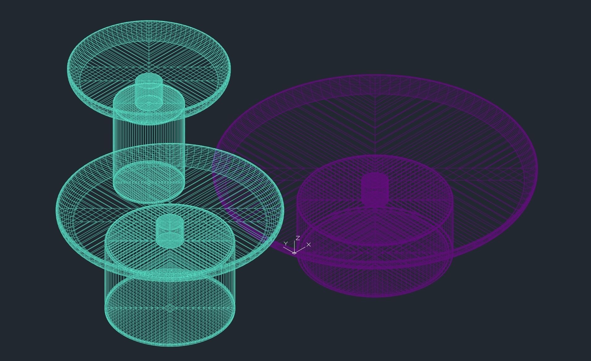 ROSIE COFFEE TABLE BY LUXLUCIA CASA Low-poly 3D model_6