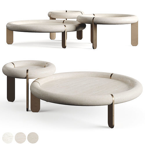 ENNE MADOU COFFEE TABLE Low-poly 3D model