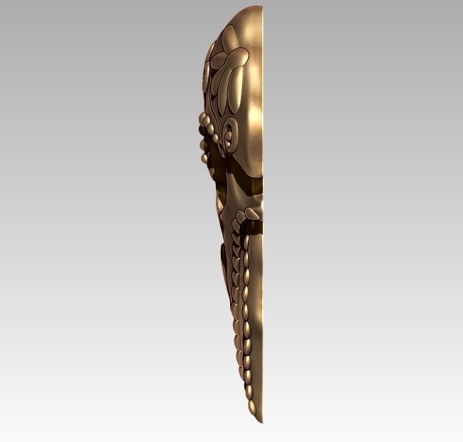 Skeleton Zodiac Gemini Pendant 3D print model_2