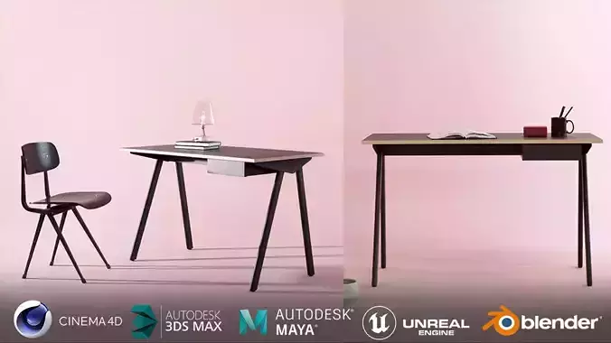 Nouveau 1206 Desk