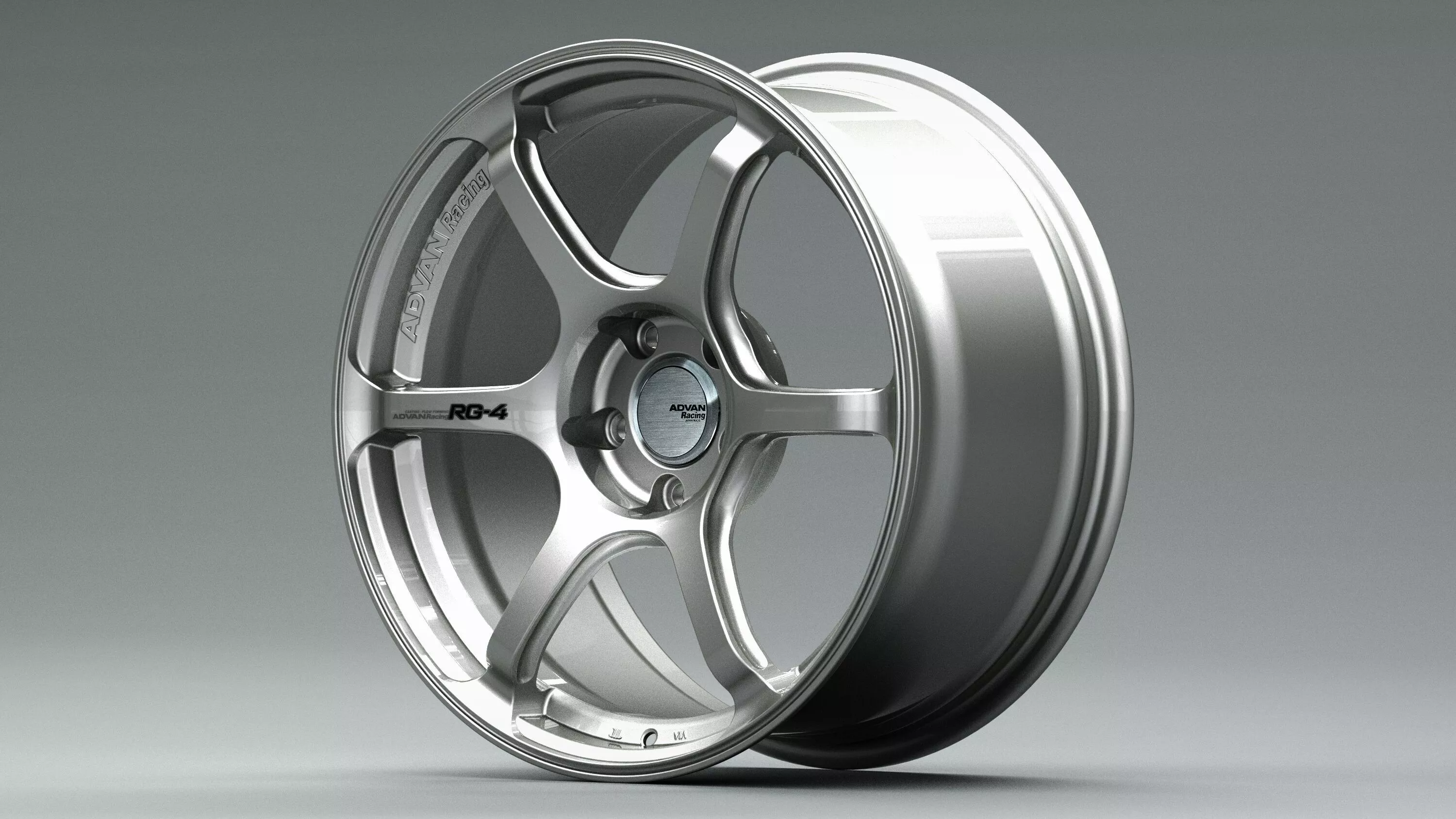 Yokohama ADVAN RG-4 Low-poly 3D model