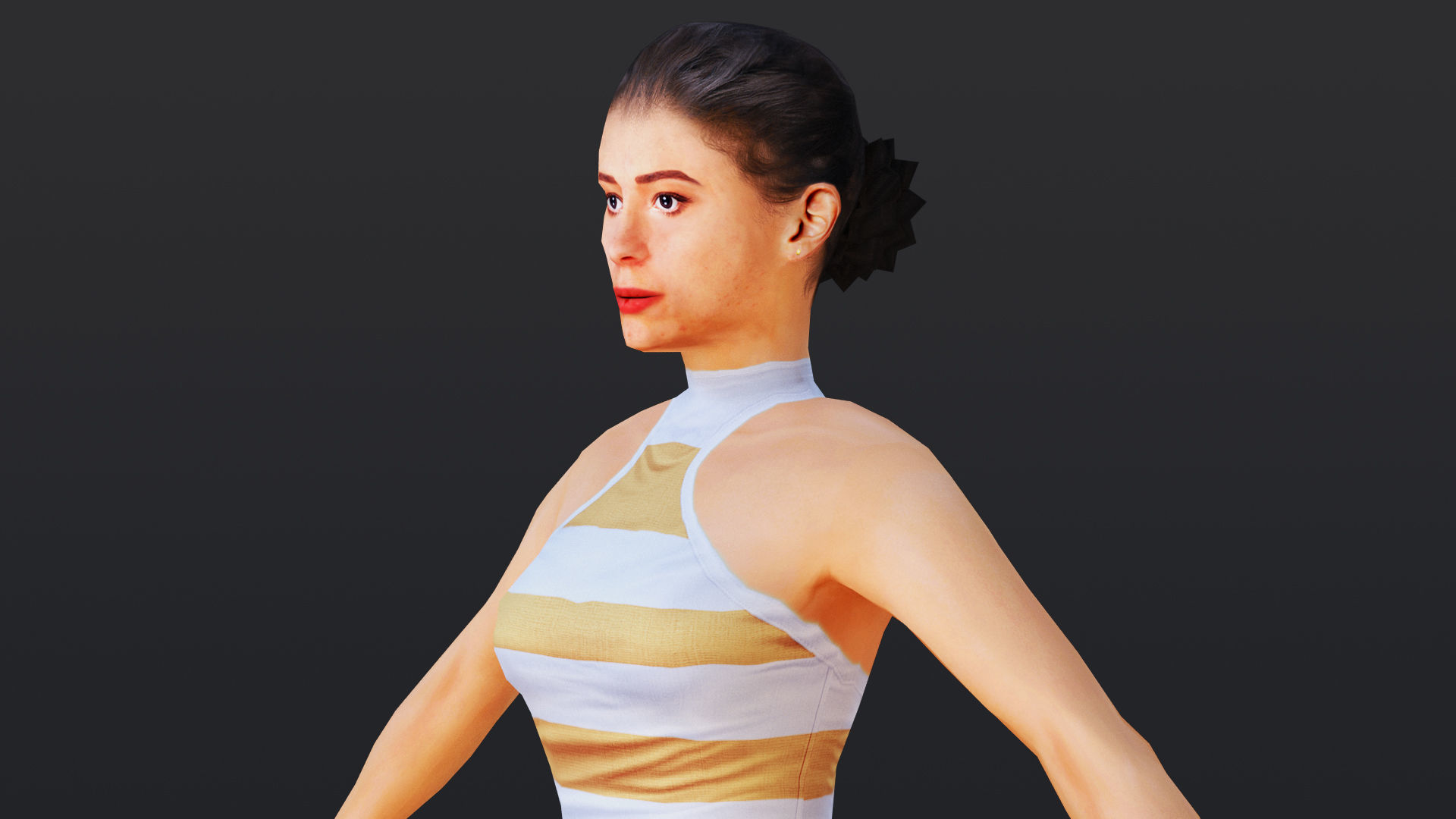 Woman 31 To 35 With 52 Animations 32 Morphs 3D Model Collection_22