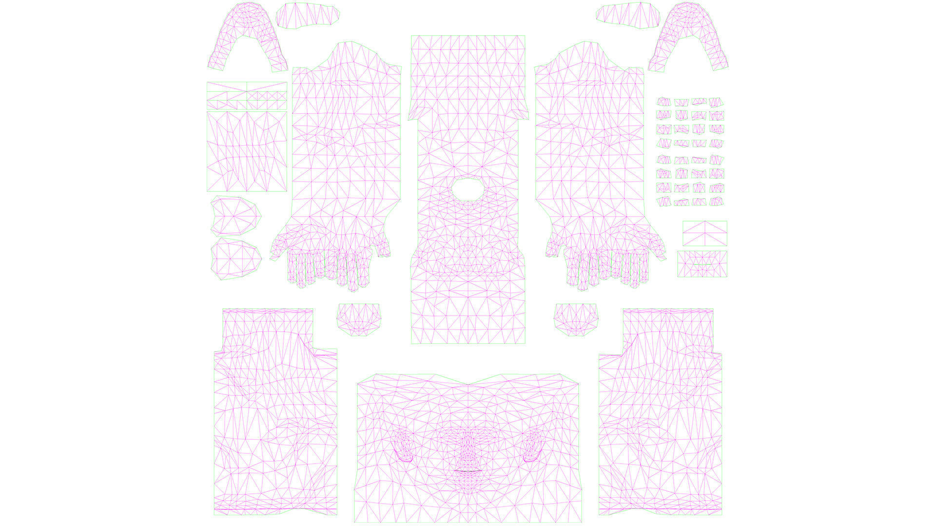 Woman 31 To 35 With 52 Animations 32 Morphs 3D Model Collection_14