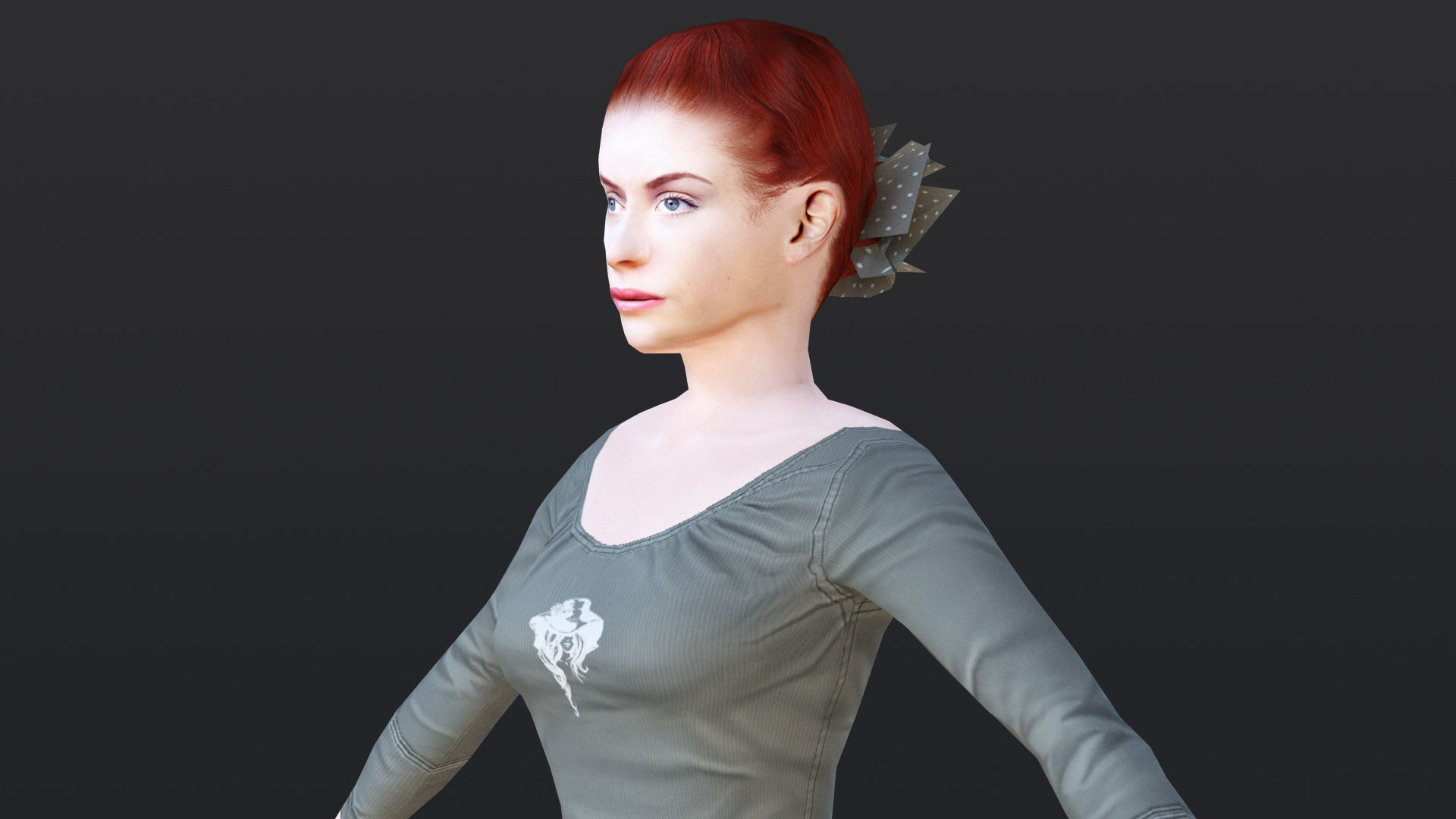 Woman 31 To 35 With 52 Animations 32 Morphs 3D Model Collection_11
