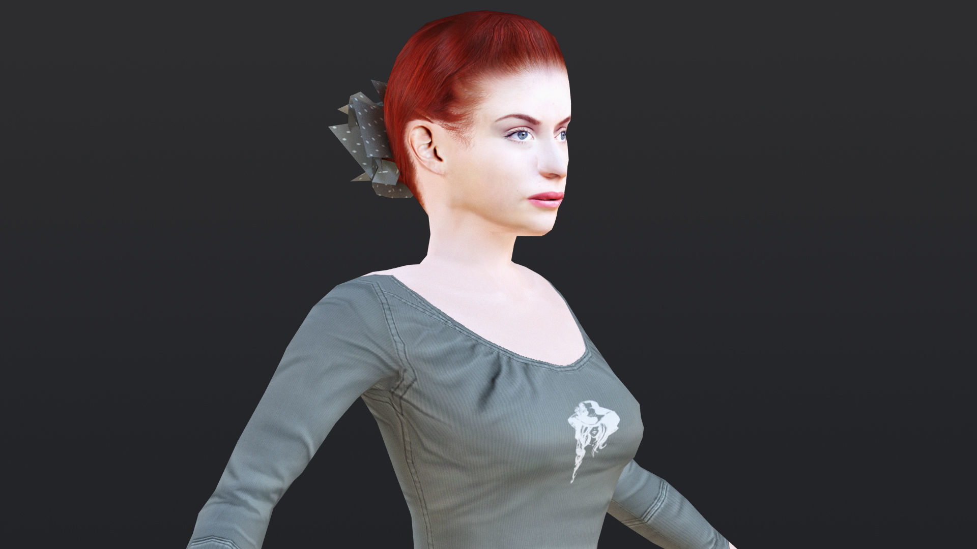 Woman 31 To 35 With 52 Animations 32 Morphs 3D Model Collection_12