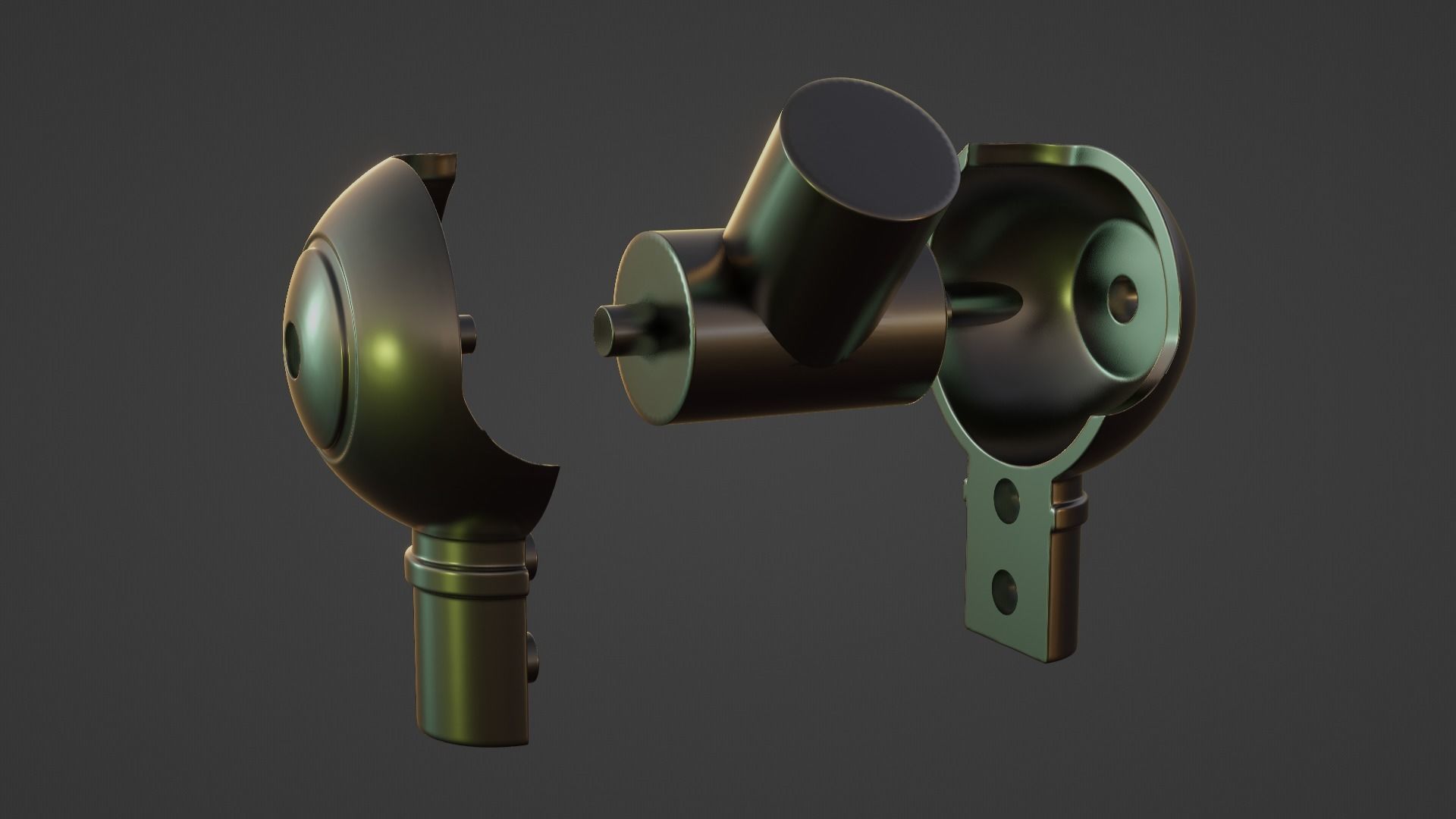 Robot joints 3D model_2