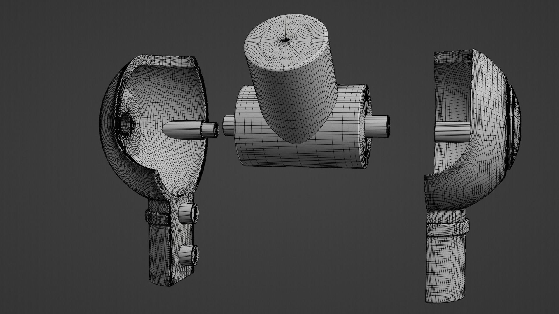 Robot joints 3D model_30