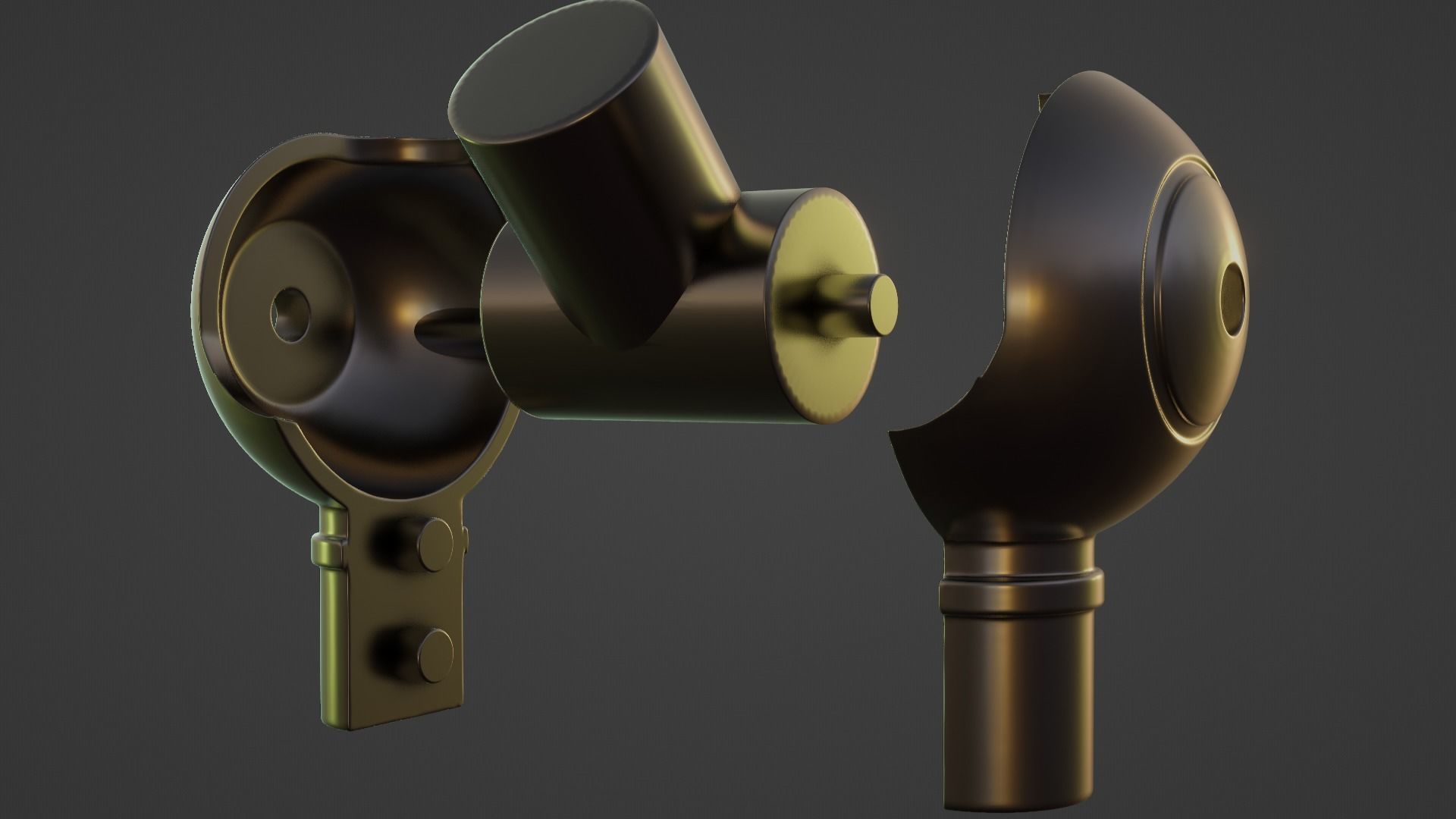 Robot joints 3D model_35