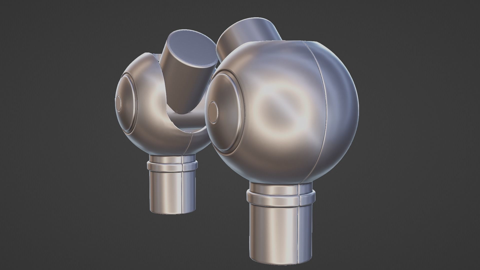 Robot joints 3D model_20