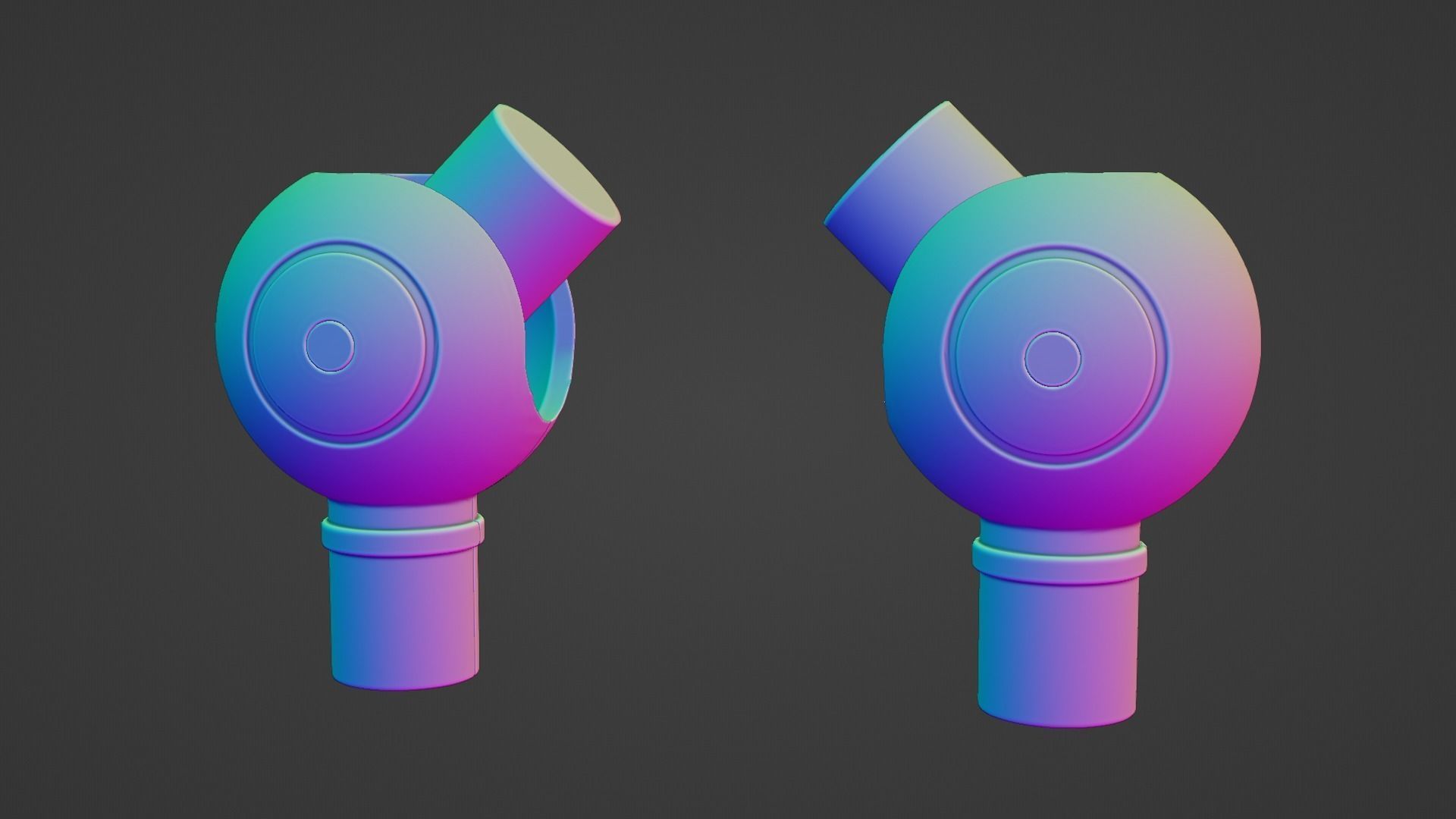 Robot joints 3D model_8