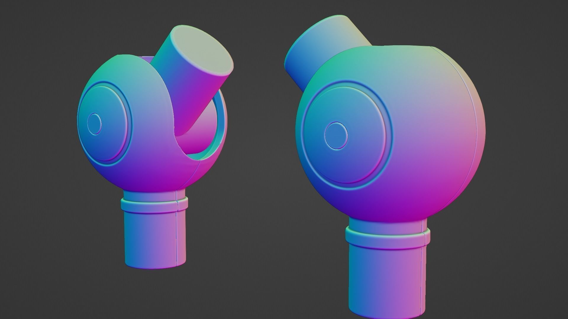 Robot joints 3D model_15