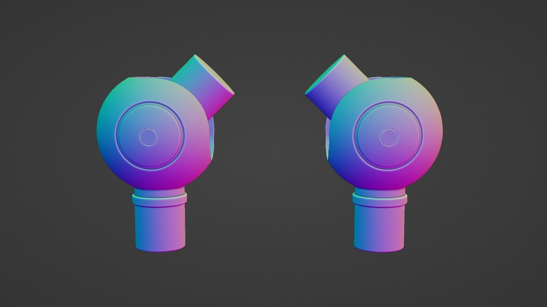 Robot joints 3D model_4