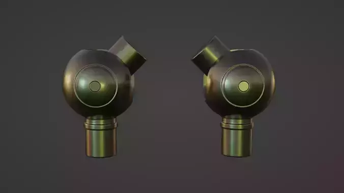 Robot joints 3D model
