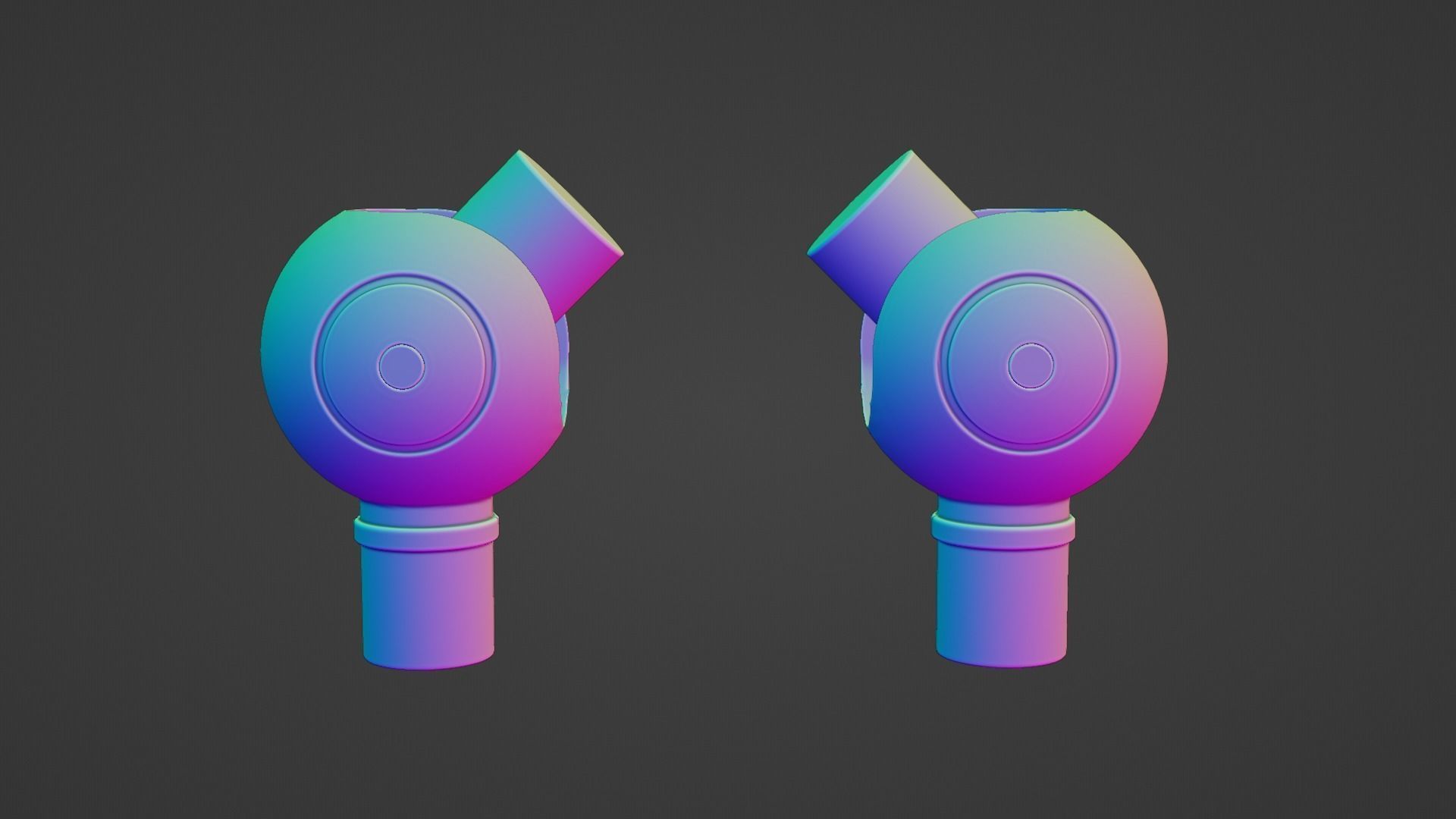 Robot joints 3D model_1