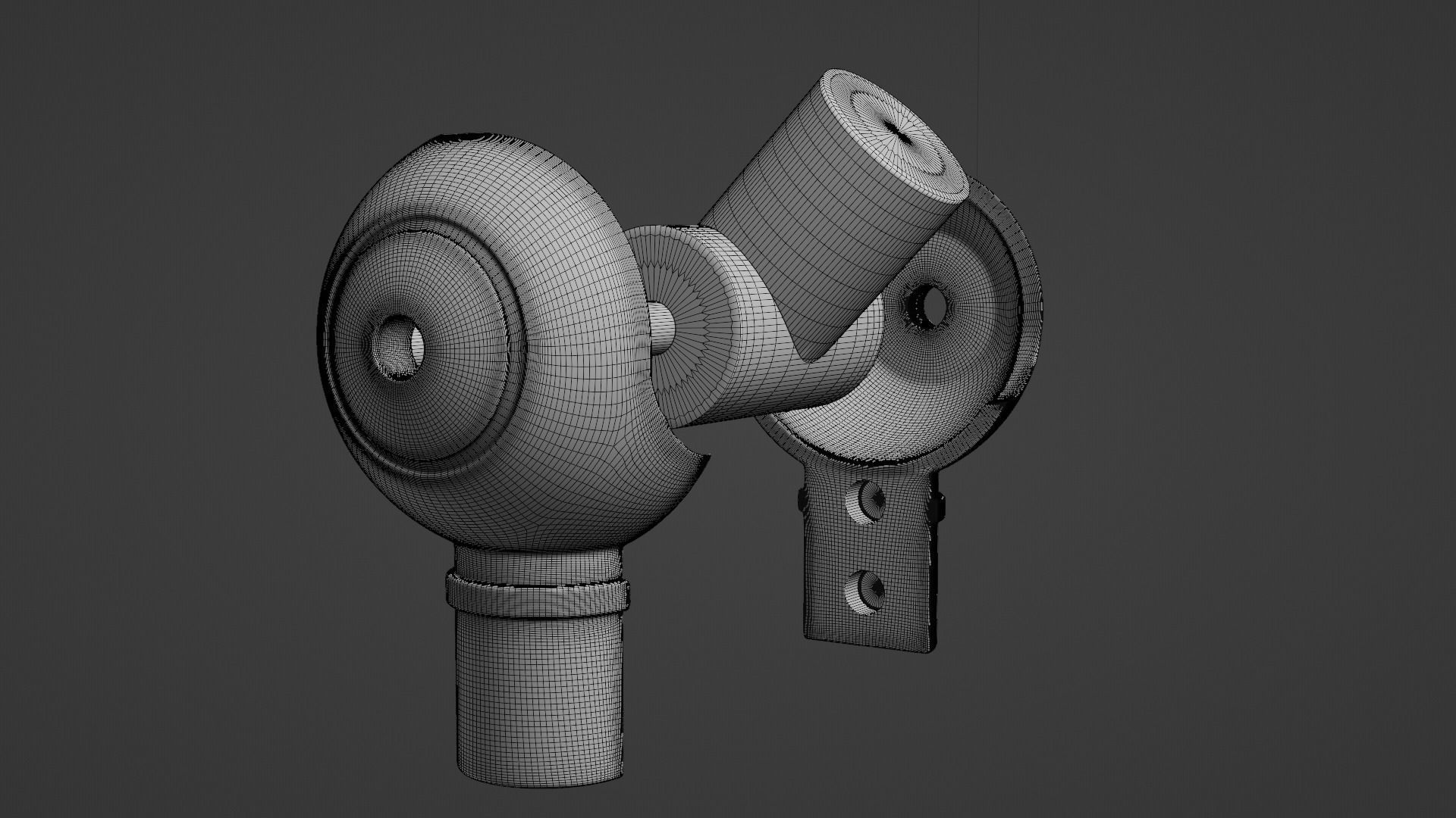 Robot joints 3D model_16