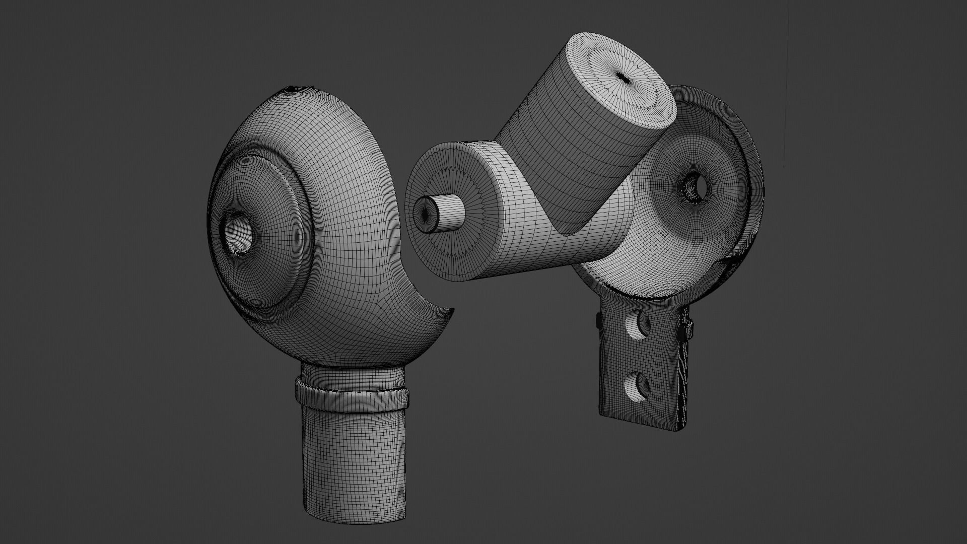 Robot joints 3D model_7