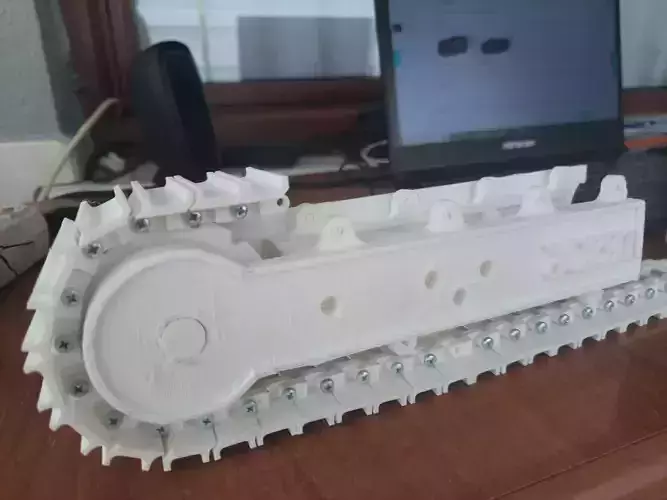 on the pallet 3D print model
