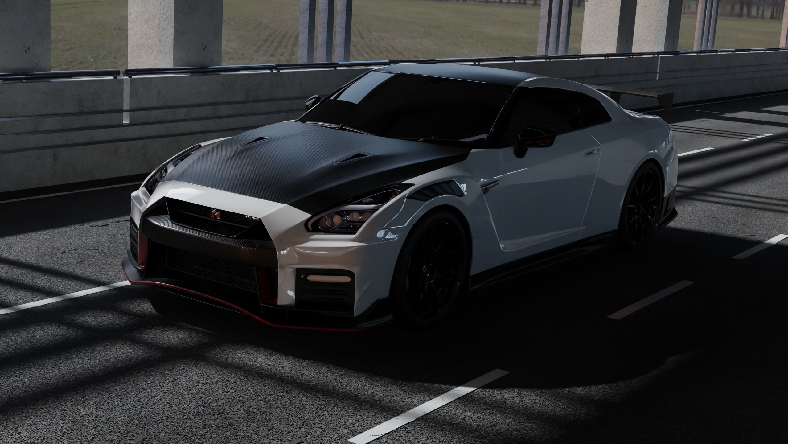 Nissan GT-R 3D model_3