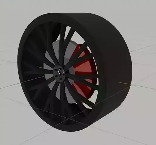 sports car alloy wheel
