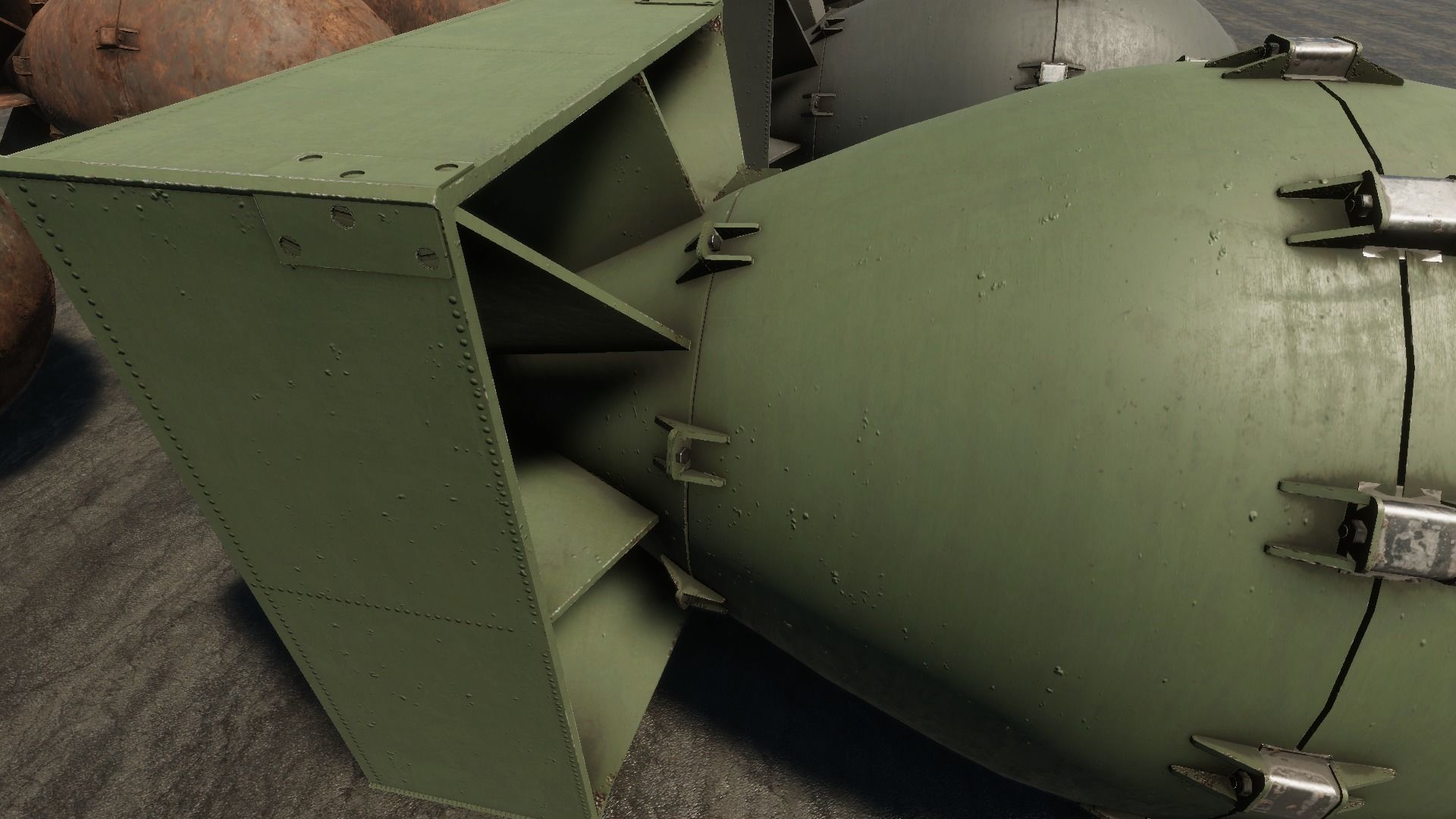 HQ Bombs Collection PBR Low-poly 3D model_3