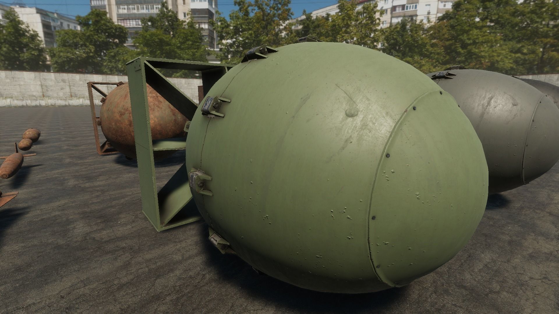 HQ Bombs Collection PBR Low-poly 3D model_18
