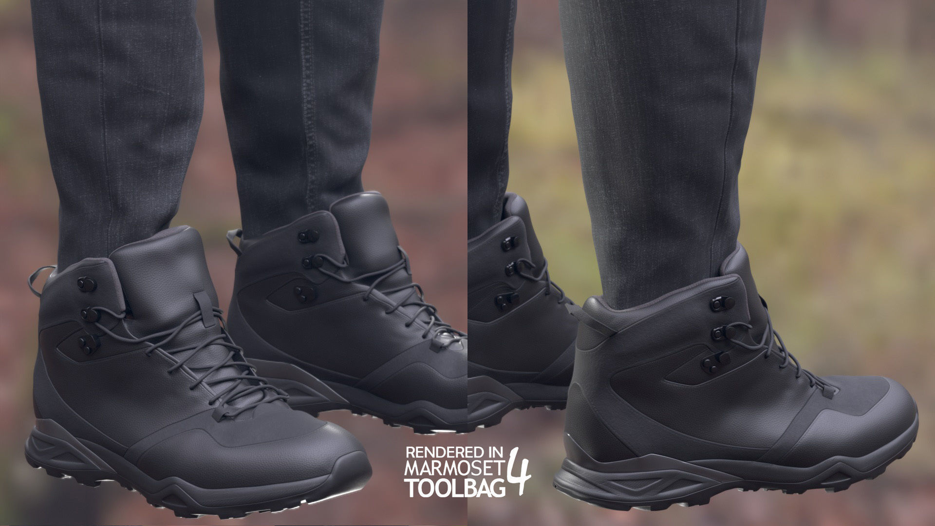 Man - Autumn Outfit 4 - Modular - Rigged Low-poly 3D model_15