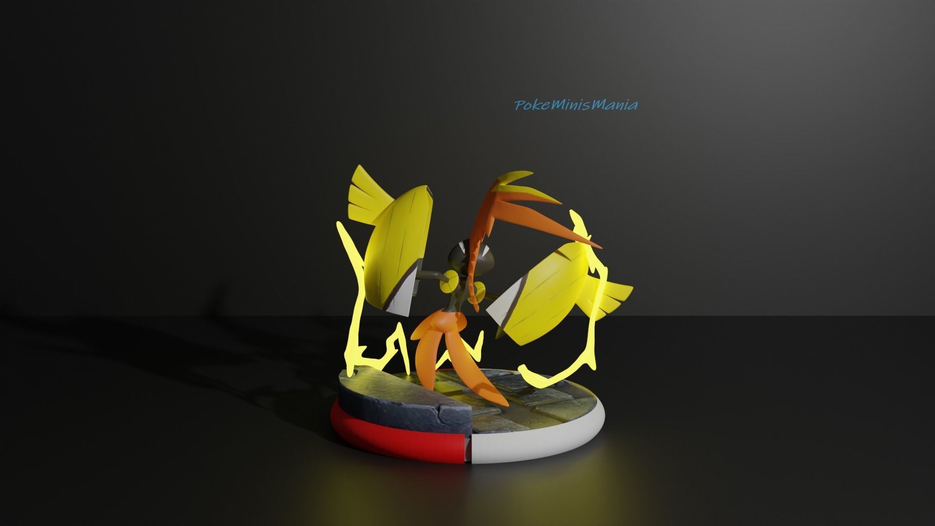 Tapu Koko Lele Fini and Bulu 3D print model 3D print model_4