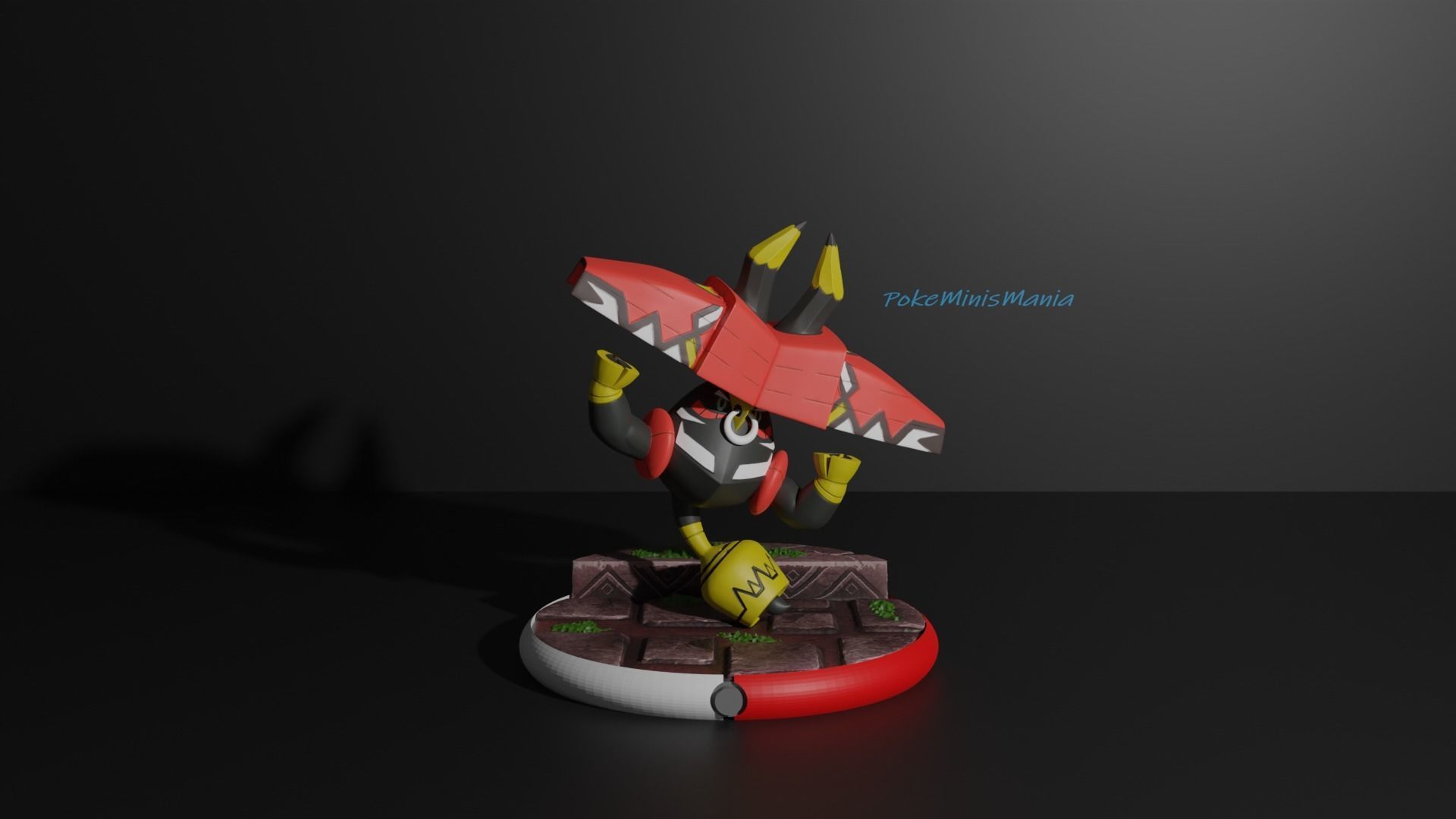 Tapu Koko Lele Fini and Bulu 3D print model 3D print model_25