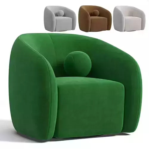 Fresno Swivel Chair By Arhaus