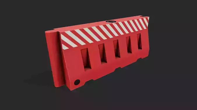 Traffic Barricade - Tutorial Included