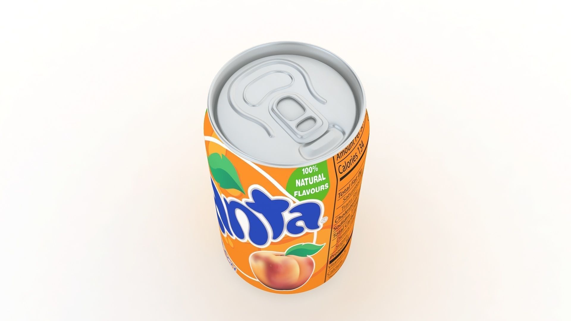 fanta can 3D model_1