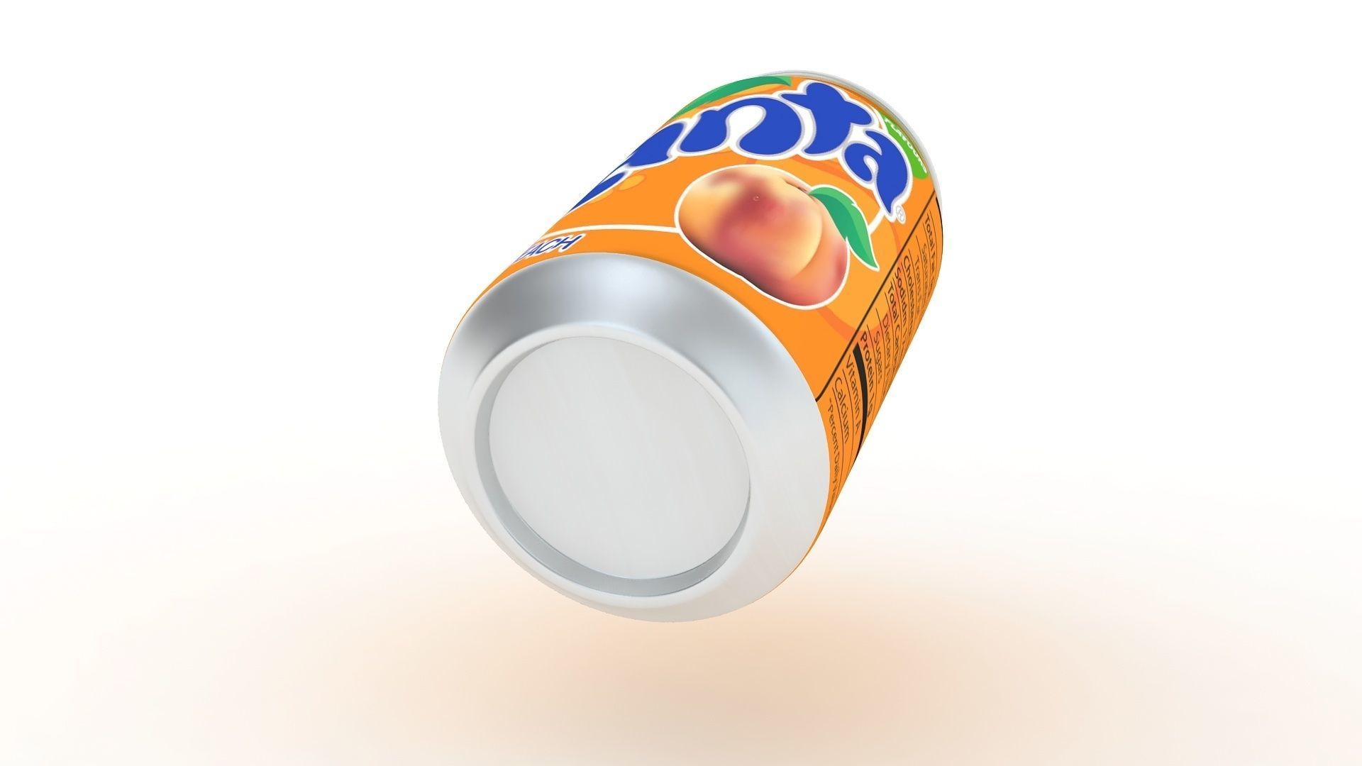 fanta can 3D model_4