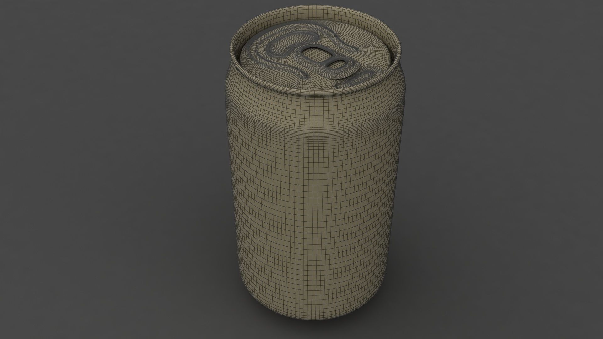 fanta can 3D model_6