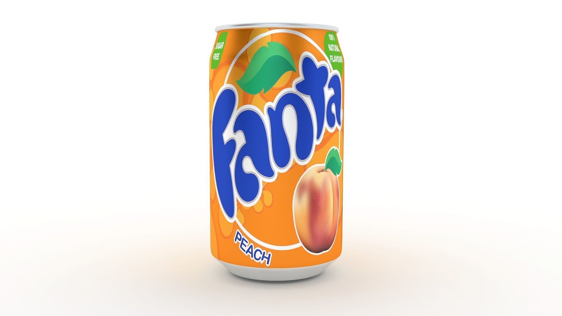 fanta can 3D model_3
