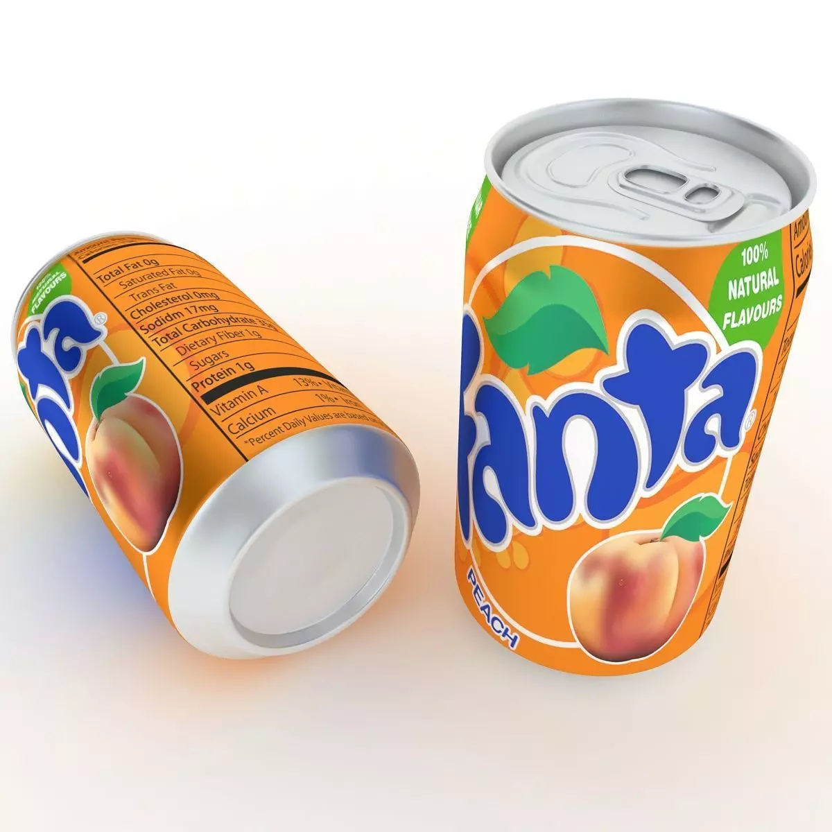 fanta can 3D model_0